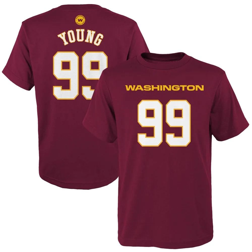 Lids Washington Football Team Youth Logo T-Shirt - Burgundy