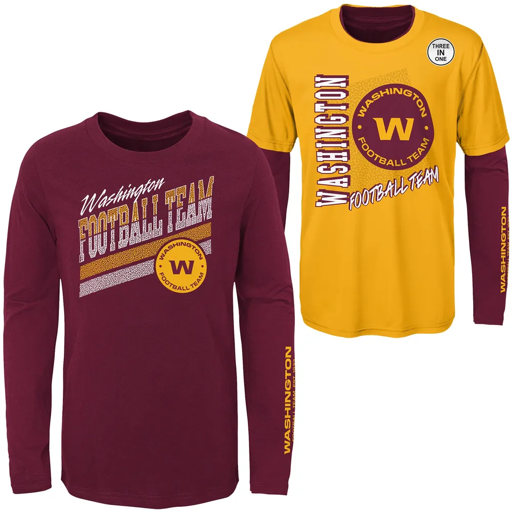 Lids Washington Football Team Youth Logo T-Shirt - Burgundy