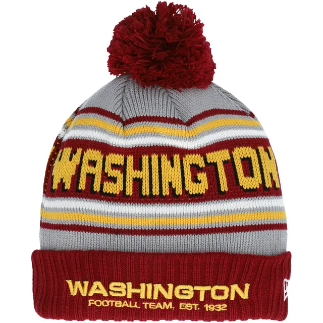 Washington Redskins New Era Winter Pom-Pom Hat Youth NFL