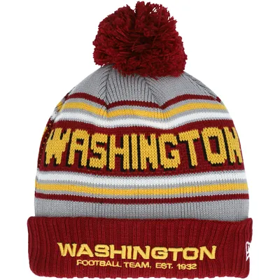 '47 Youth NFL Hangtime Cuffed Knit Hat with Pom