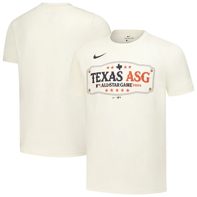 Youth Nike  Cream 2024 MLB All-Star Game Graphic T-Shirt