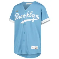 Men's Nike Jackie Robinson White Brooklyn Dodgers Home Cooperstown  Collection Player Jersey