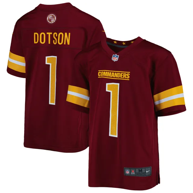 Lids Jahan Dotson Washington Commanders Nike Youth Game Jersey - Burgundy