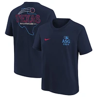 T-shirt Nike bleu marine 2024 MLB All-Star Game Home Run pour jeune