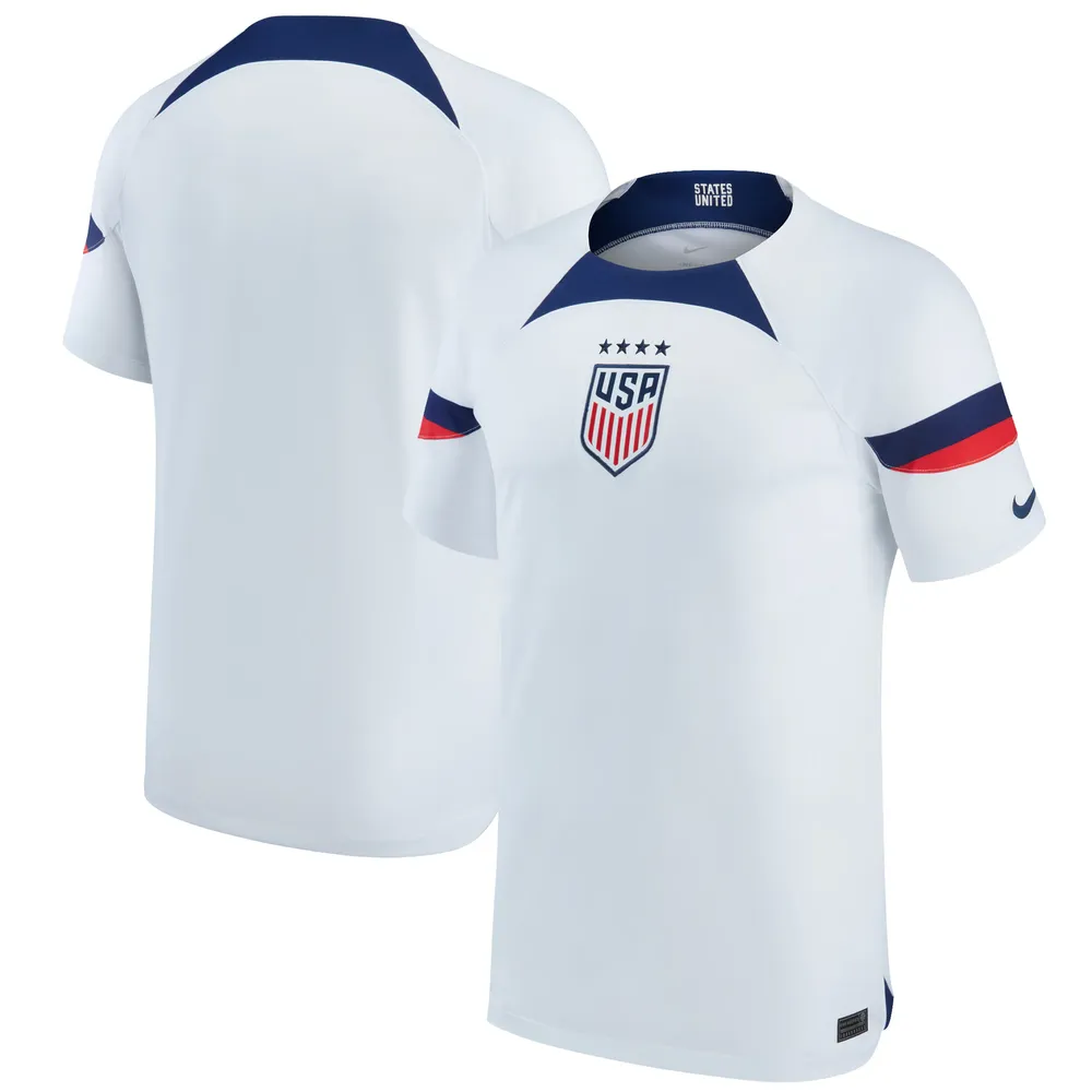 få gnist Lejlighedsvis Lids USWNT Nike Youth 2022/23 Home Breathe Stadium Replica Blank Jersey -  White | The Shops at Willow Bend