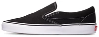 Vans Mens Vans Classic Slip On - Mens Shoes Black/White Size 09.0