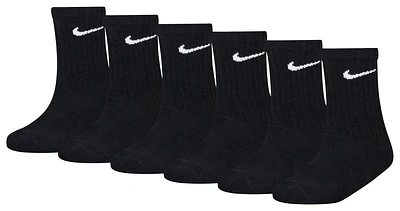 Nike 6 Pack Dri-FIT Performance Basic Crew Socks - Boys' Preschool