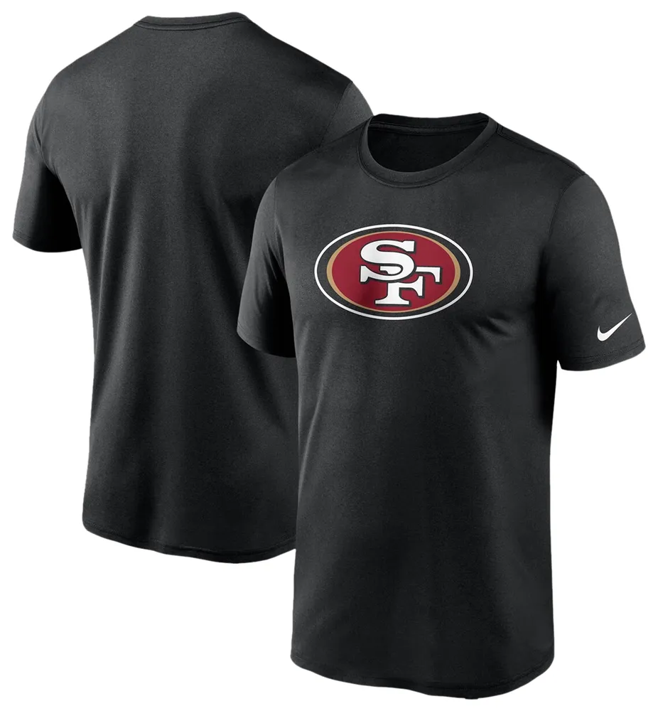 Nike Mens Nike 49ers Essential Legend T-Shirt - Mens Black Size S