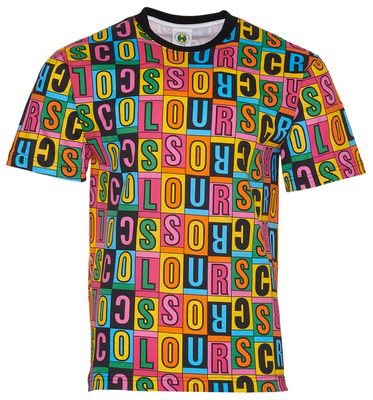 Cross Colours Vintage Block Letter T-Shirt