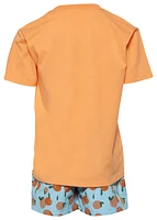 LCKR Boys T-Shirt and Shorts Set - Boys' Preschool Marie Peach/Ether Orange