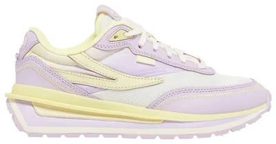 Fila Womens Renno - Running Shoes Yellow/White/Purple