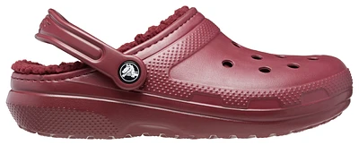 Crocs Womens Classic Lined Clogs - Shoes Maroon