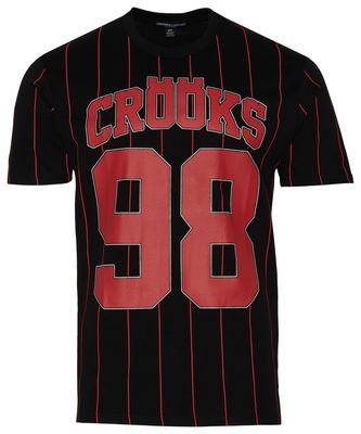 Crooks & Castles 98 Pinstripe Short Sleeve T-Shirt