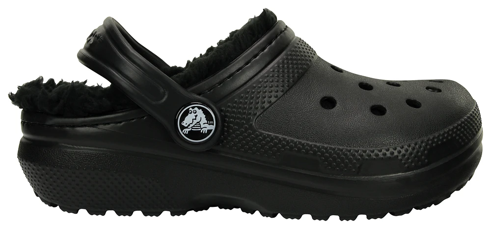 Crocs Boys Lined Clog - Boys' Toddler Shoes Black
