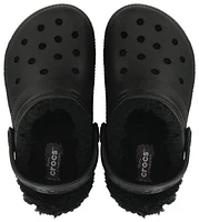 Crocs Boys Classic Lined Clogs - Boys' Grade School Shoes Black