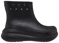 Crocs Womens Classic Crush Boots - Black/Black