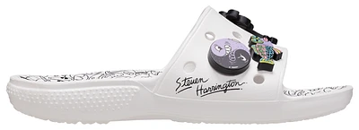 Crocs Mens Steven Harrington Classic Slides - Shoes White/Black