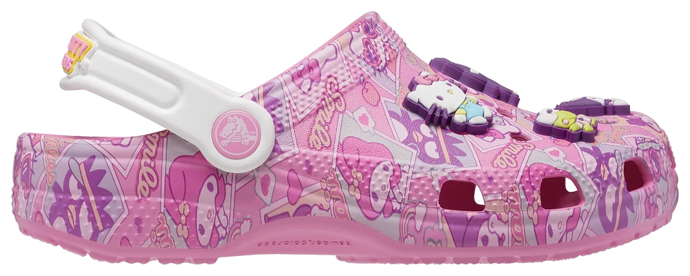 Crocs Womens Hello Kitty Classic Clogs - Shoes Pink/Pink