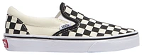 Vans Boys Classic Slip On - Boys' Grade School Shoes Black/True White