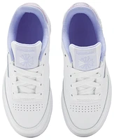 Reebok Girls Club C - Girls' Toddler Shoes Ftwr White/Lilac Glow/Lucid Lilac