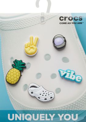 Crocs Jibbitz Everything Nice Charms 5-Pack from Finish Line - Macy's