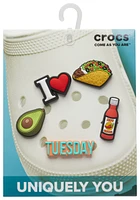 Crocs Crocs Jibbitz Charms Taco Tuesday  - Adult Multi Size One Size