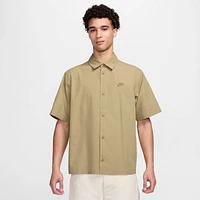 Nike Club Short Sleeve Button T-Shirt  - Men's