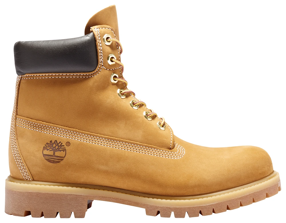 Timberland Mens 6" Premium Waterproof Boots - Wheat Nubuck/Wheat