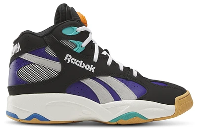 Reebok Mens Reebok ATR Pump Vertical - Mens Basketball Shoes White/Purple/Black Size 08.0