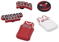 Crocs Kids Crocs Jibbitz Chicago Bulls 5 Pack - Youth Multi/Multi Size One Size