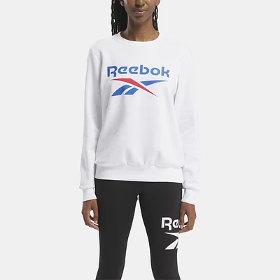 Reebok Identity Big Logo Fleece Crew - Women's