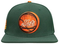 Pro Standard Mens Pro Standard Mets Spice Snapback Cap - Mens Olive Size One Size