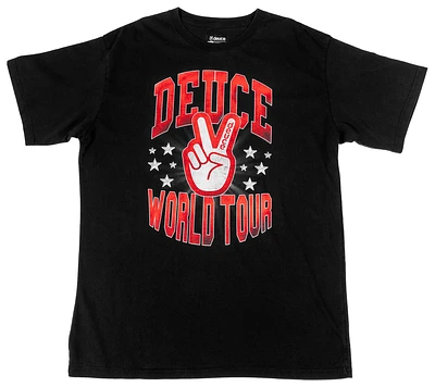 Deuce Mens Deuce World Tour T-Shirt - Mens Black/Black Size L