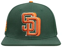 Pro Standard Mens Pro Standard Padres Spice Snapback Cap - Mens Olive Size One Size