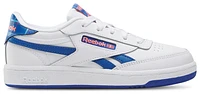 Reebok Boys Club C Revenge - Boys' Preschool Shoes White/Vector Blue/Digital Coral