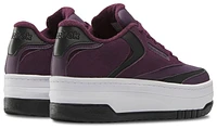 Reebok Girls Club C Extra - Girls' Grade School Basketball Shoes Black/Midnight Plum/White