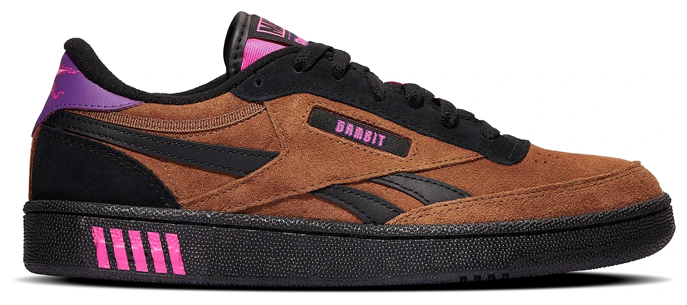 Reebok Mens Club C Revenge Gambit - Shoes Pink/Black/Brown