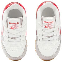 Reebok Boys Classic Leather - Boys' Toddler Shoes Chalk/Hazy Grey/Vector Red