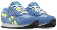 Reebok Girls Classic Nylon - Girls' Preschool Shoes Essential Blue/Solar Acid Yellow/Aluminum Blue