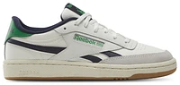 Reebok Boys Club C Revenge - Boys' Grade School Shoes Chalk/Classic Green/Vector Navy