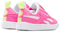 Reebok Girls Club C Revenge - Girls' Toddler Shoes White/Atomic Pink/Electric Yellow
