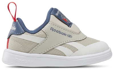 Reebok Boys Club C Revenge Slip On - Boys' Toddler Shoes Sport Beige/Shadow/Energy Red