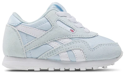 Reebok Girls Classic Nylon - Girls' Toddler Shoes Glass/White