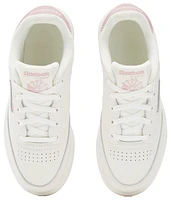 Reebok Boys Club C - Boys' Preschool Shoes Smokey Rose/Chalk/Chalk