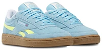 Reebok Boys Club C Revenge - Boys' Grade School Shoes Gum/Digital Blue/Solar Acid Yellow
