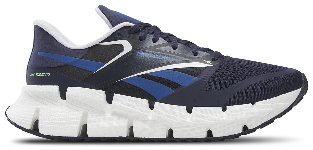 Reebok Mens FloatZig 1 - Running Shoes Vector Navy/Twilight Blue/White