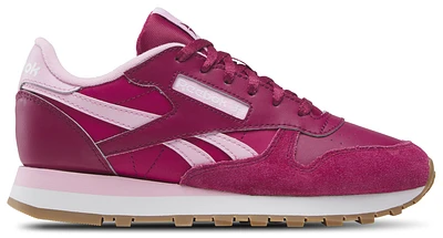 Reebok Girls Classic Leather - Girls' Grade School Shoes Very Berry/Astro Rose