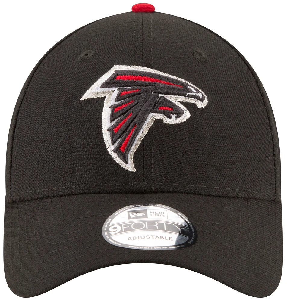 New Era Mens New Era Falcons 9Forty The League Cap - Mens Black Size One Size