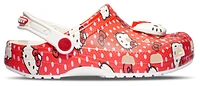 Crocs Girls Classic Clogs Hello Kitty - Girls' Grade School Shoes White/Red