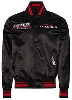 Pro Standard Atlanta Falcons Turn It Up M Rib Satin Jacket - Men's